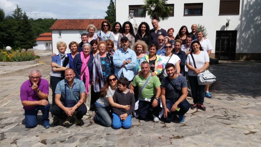 I “bambini pellegrini” del pellegrinaggio a Medjugorje del 13-18 giugno 2015