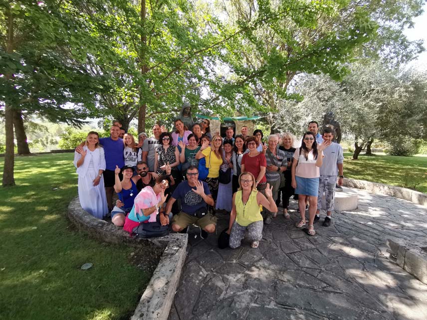 I “bambini pellegrini” del pellegrinaggio a Medjugorje in traghetto dell’Assunta del 13 – 18 agosto 2019